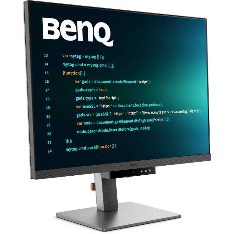 BenQ RD280U ledmonitor 1x HDMI, 1x DisplayPort, 3x USB-A 3.2, 1x USB-B 3.2, 1x USB-C 3.2