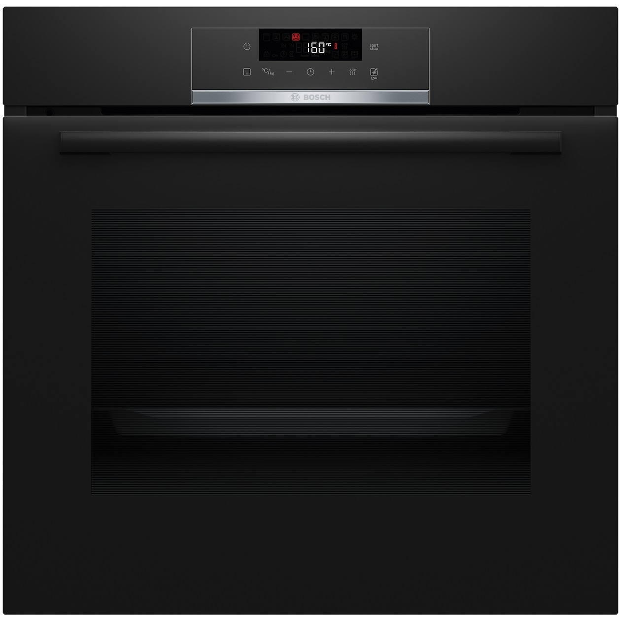 Bosch HQG572EB3 Inbouw combi stoomoven Zwart