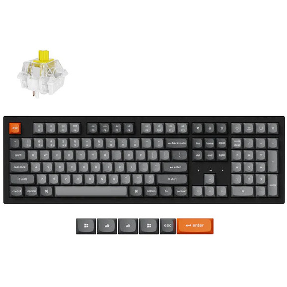 Keychron K10M-B4 Max Banana US toetsenbord