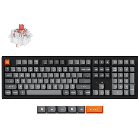 Keychron K10M-B1 Max Red US toetsenbord