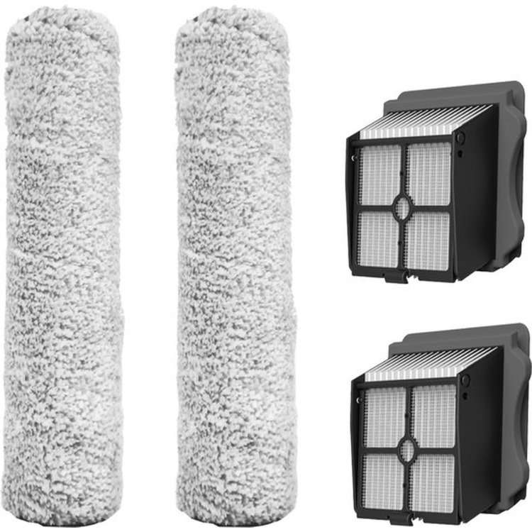 Tineco Accessoireset voor FLOOR ONE S7 Premium vloerreiniger (2x HEPA + 2x borstelrollen) borstel
