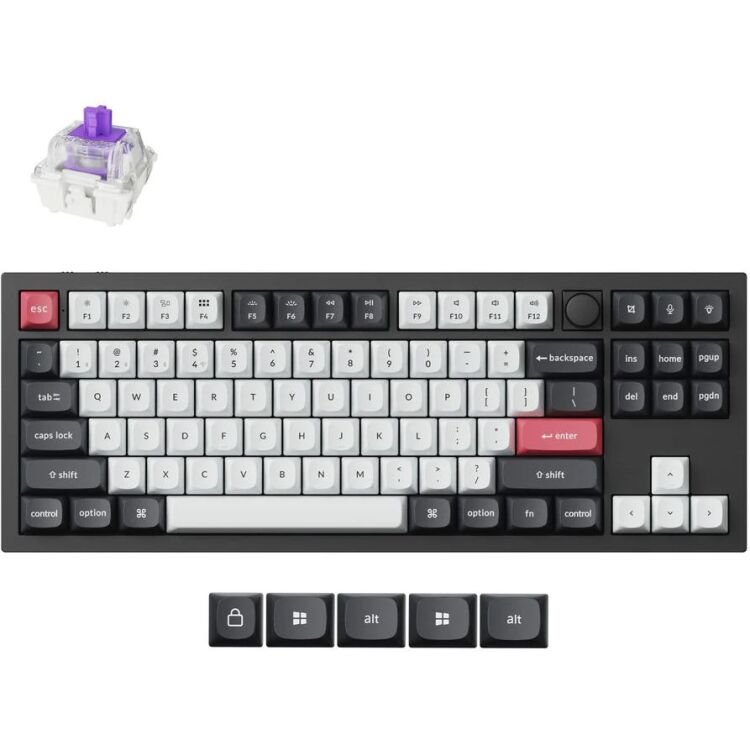 Keychron Q3H-M1 HE Mag.Neb.Knob US toetsenbord