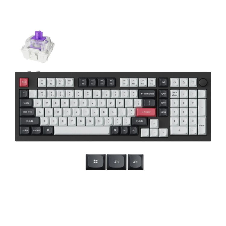 Keychron Q5H-M1HE Mag.Neb. KNOB US toetsenbord