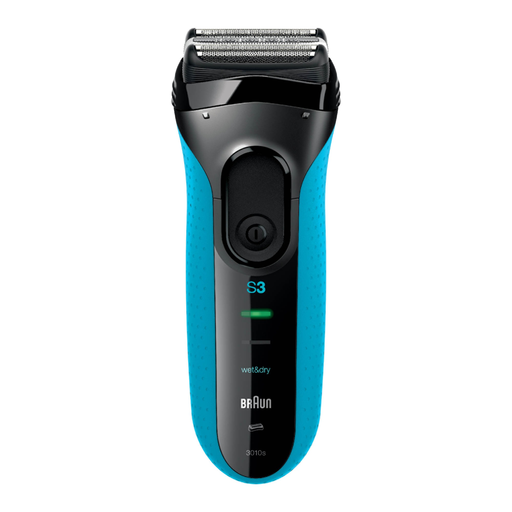 Braun series 3010 Blue Scheerapparaat Zwart
