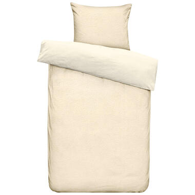 Dekbedovertrek Teddy - off-white - 140x220 cm - Leen Bakker