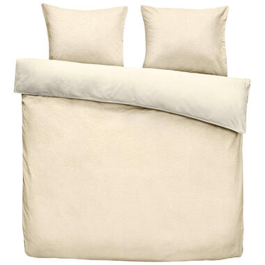 Dekbedovertrek Teddy - off-white - 240x220 cm - Leen Bakker