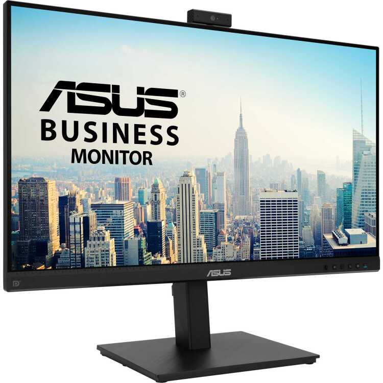 ASUS BE279QFK Video Conferencing Monitor ledmonitor Webcam, 100 Hz, VGA, HDMI, DisplayPort, Audio