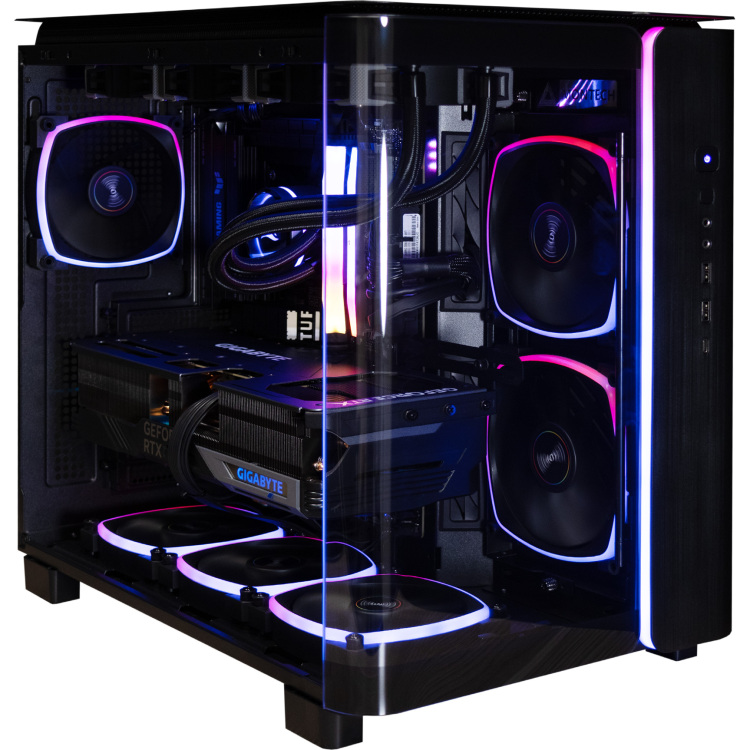 ALTERNATE Thunderstorm Pro Core Ultra 7 - RTX 4080 SUPER gaming pc Core Ultra 7 265KF | RTX 4080 SUPER | 32 GB | 2 TB SSD