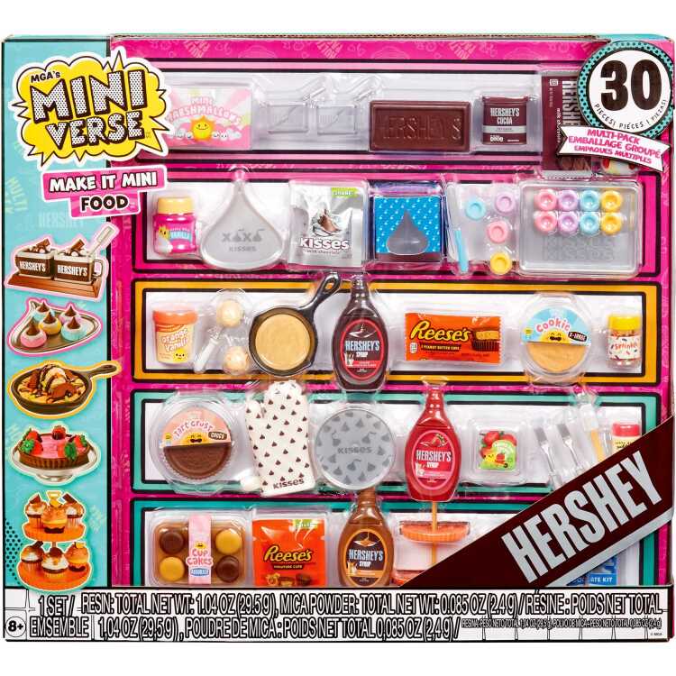 MGA Entertainment Miniverse - Make It Mini Hershey's Multipack poppen accessoires