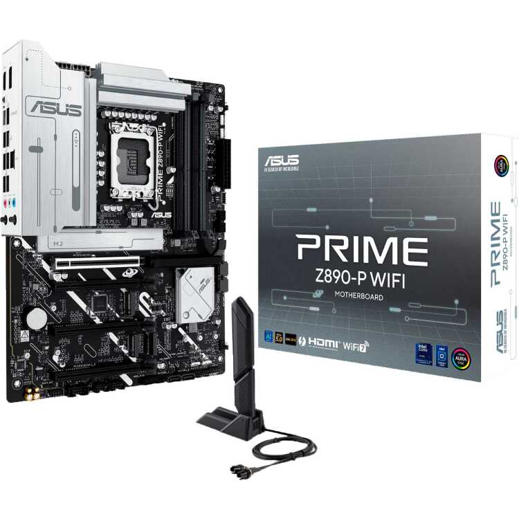ASUS PRIME Z890-P WIFI moederbord RAID, 2.5Gb-LAN, WIFI, BT, Sound, ATX