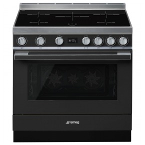 Smeg CPF9IPAN Inductie fornuis Grijs