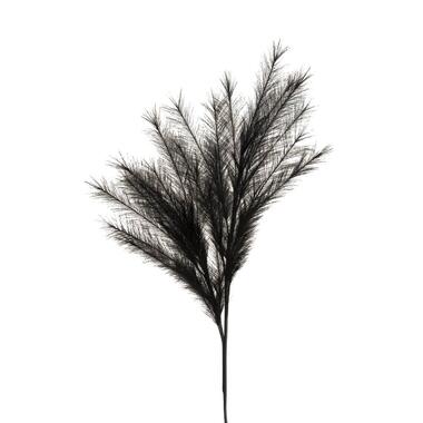 Kunsttak Pluim - zwart - 115 cm - Leen Bakker