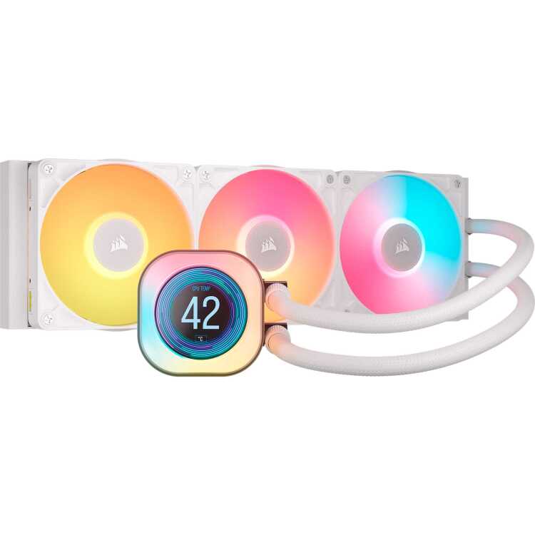 Corsair iCUE LINK TITAN 360 RX LCD waterkoeling RGB