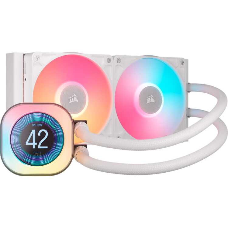 Corsair iCUE LINK TITAN 240 RX LCD waterkoeling RGB