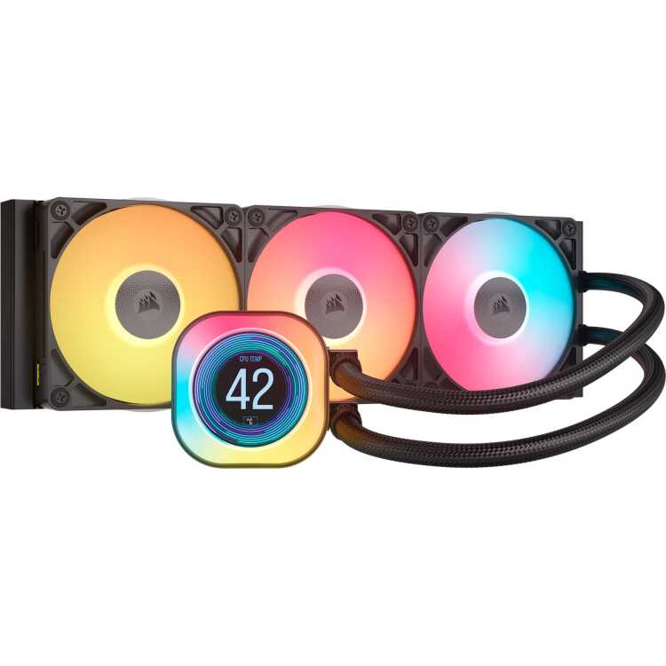 Corsair iCUE LINK TITAN 360 RX LCD waterkoeling RGB