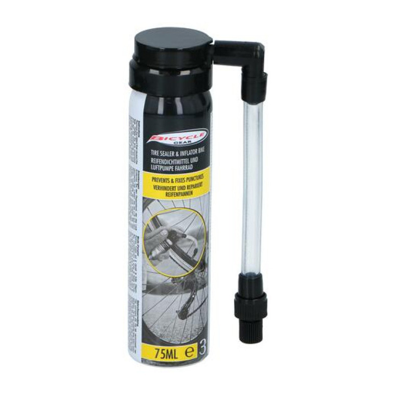 Bandenplak spray - voor binnenband - universeel ventiel - 75 ml -