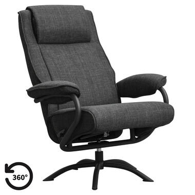 Relaxfauteuil Vincent - antraciet - Leen Bakker