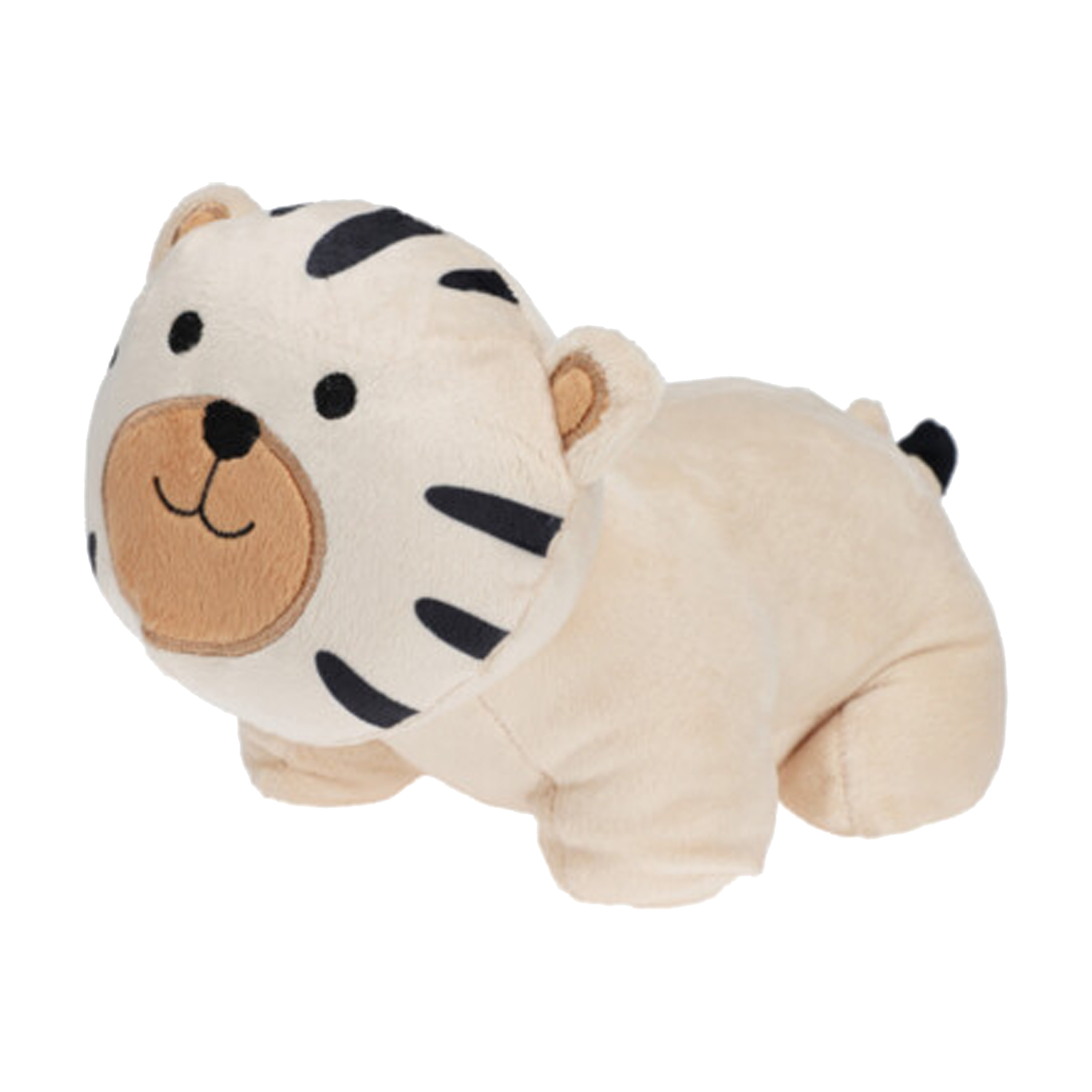 Deurstopper - tijger - 29 x 14 x 16 cm - polyester - safari dieren thema deurstoppers -
