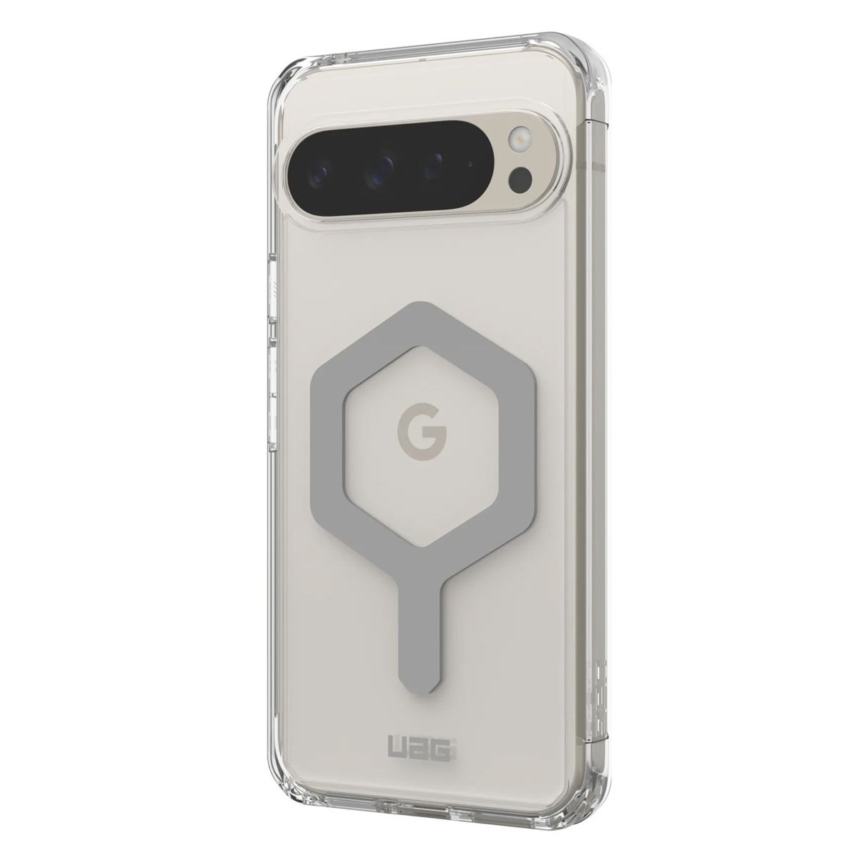 UAG Plyo Pro backcover voor Google Pixel 9 Pro XL Telefoonhoesje Zilver