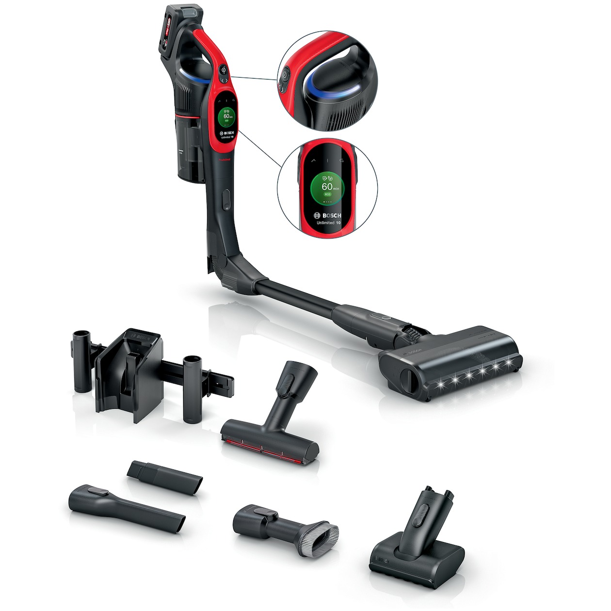 Bosch BCS1041PET Unlimited 10 Steelstofzuiger zonder zak