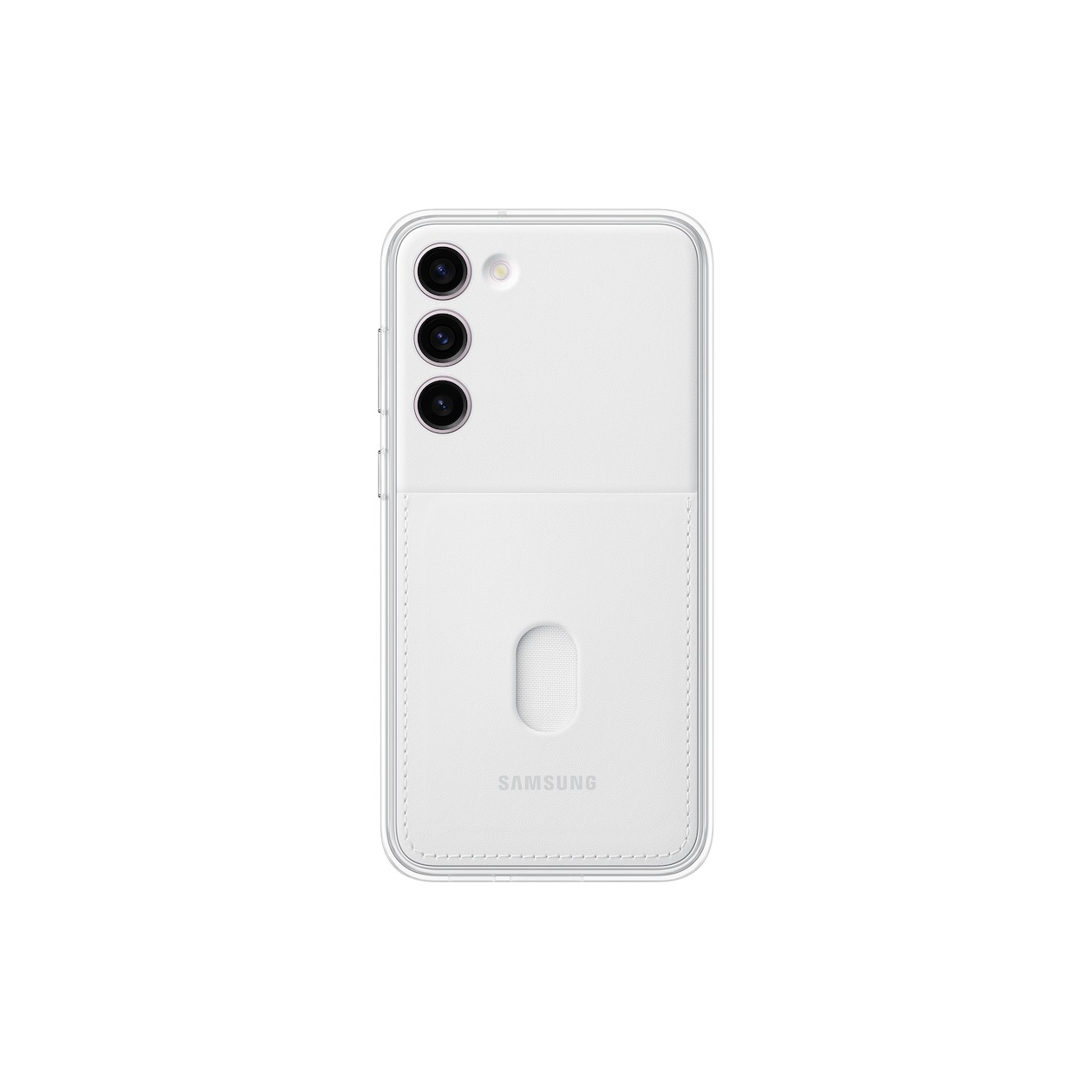 Samsung Samsung S23+Frame Case Telefoonhoesje Wit