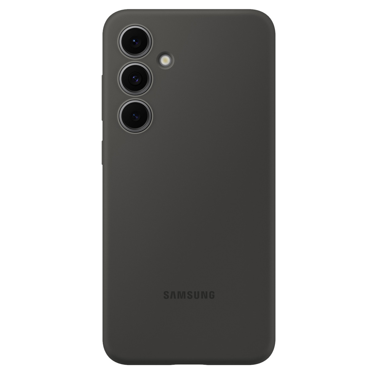Samsung Silicone Case - voor Galaxy S24 FE Telefoonhoesje Zwart