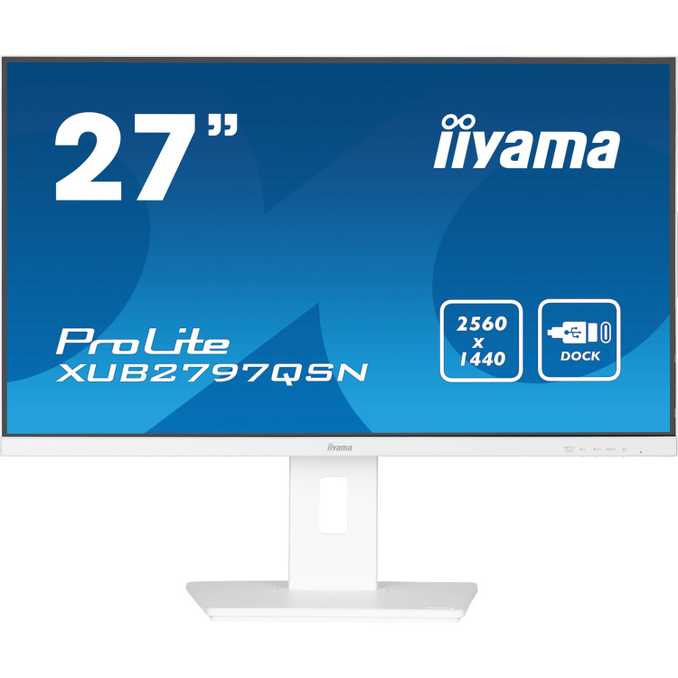 iiyama ProLite XUB2797QSN-W2 ledmonitor 100 Hz, HDMI, DisplayPort, USB-C, Adaptive Sync