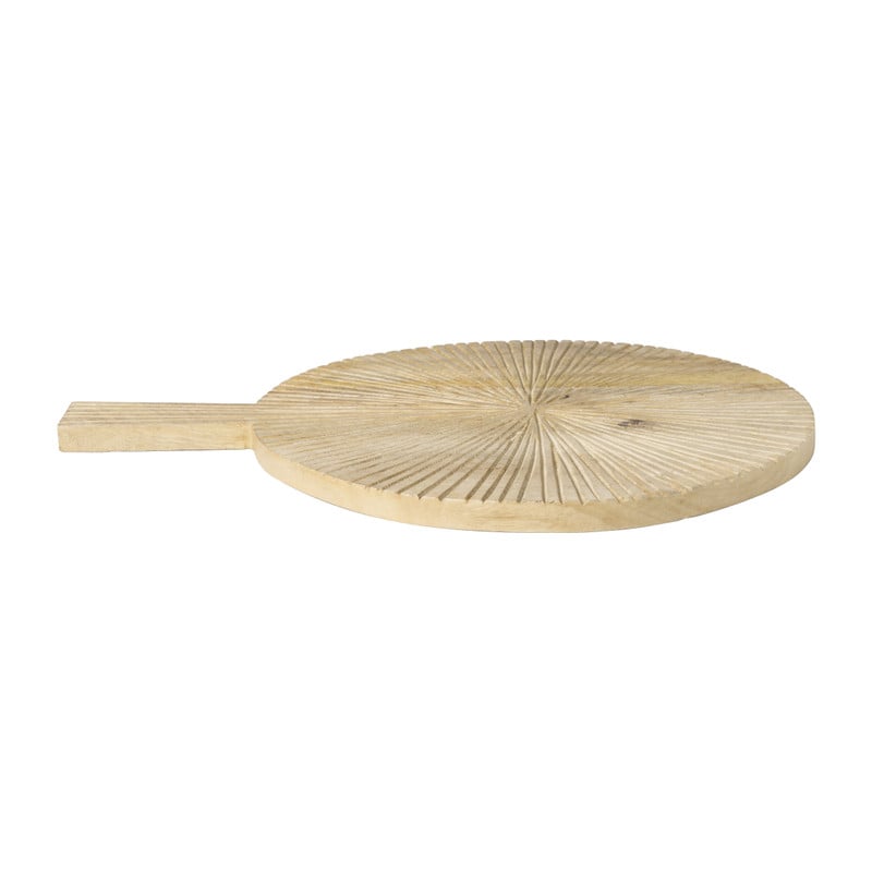 Borrelplank gestreept - rond - ø33 cm