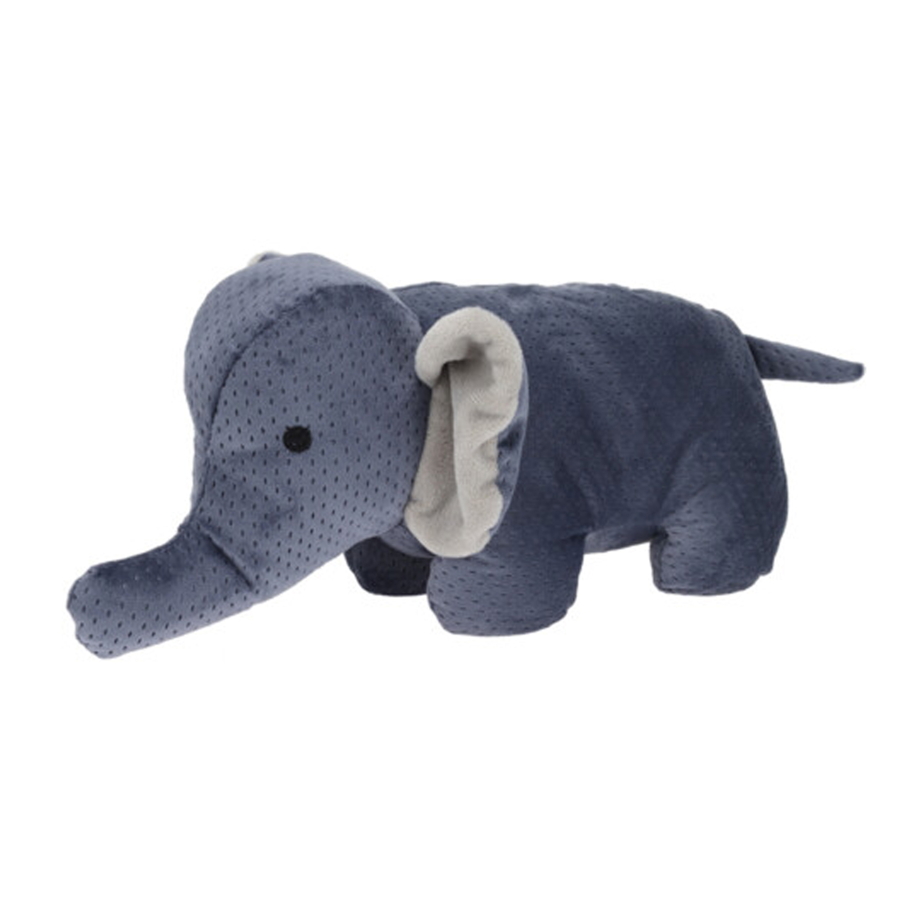 Deurstopper - olifant - 29 x 14 x 16 cm - polyester - safari dieren thema deurstoppers -