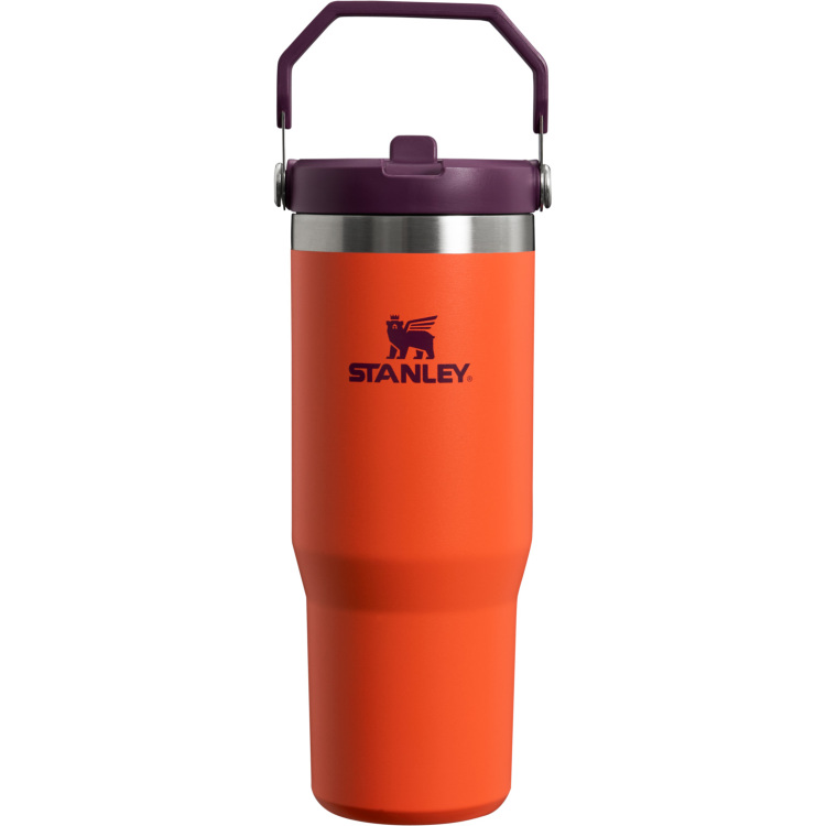 Stanley PMI IceFlow Flip Straw Tumbler 0.89L Tigerlily Plum drinkfles