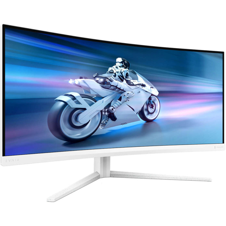 Philips Evnia 34M2C5501A gaming monitor 180 Hz, HDMI, DisplayPort, Audio, AMD FreeSync