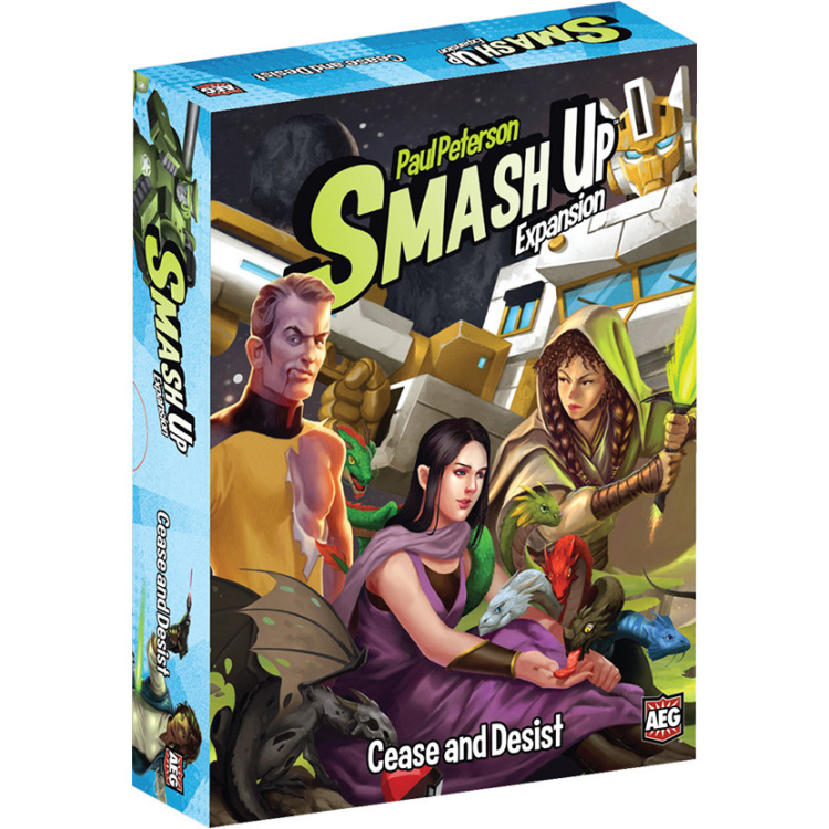 European Player Network Smash Up Expansion - Cease & Desist kaartspel Uitbreiding, Engels, 2 spelers, 30 - 45 minuten, Vanaf 12 jaar
