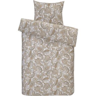 Dekbedovertrek Alissa - beige - 140x200/220 cm - Leen Bakker