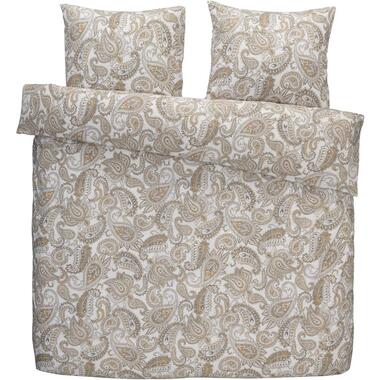 Dekbedovertrek Alissa - beige - 200x200/220 cm - Leen Bakker