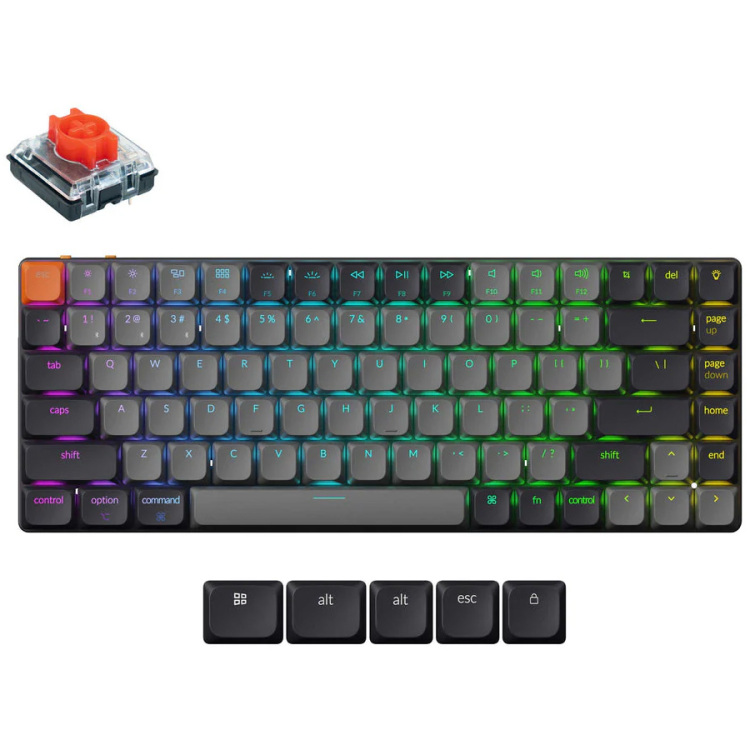 Keychron K3X-B1 75% RGB RED ALU US toetsenbord