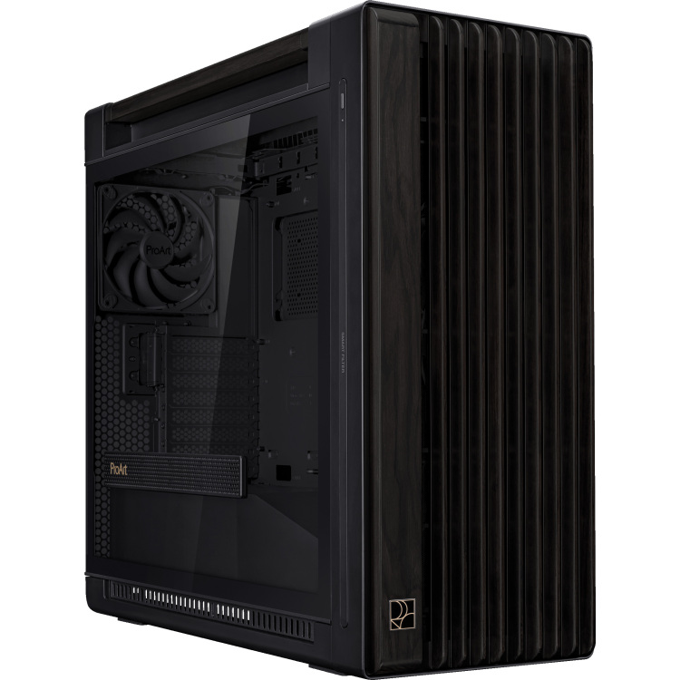 ASUS ProArt PA602 Wood Edition - Tempered Glass Panel tower behuizing