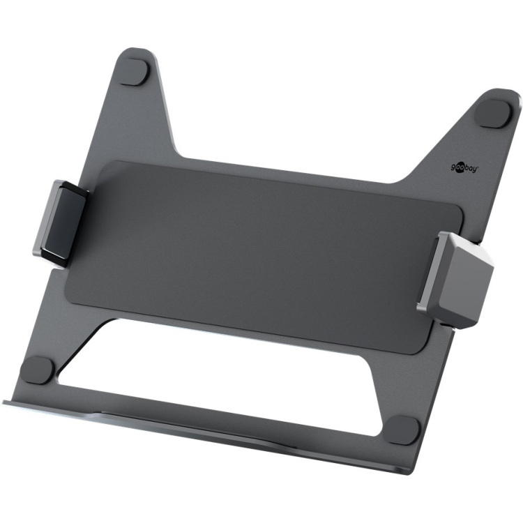 goobay DeLuxe laptophouder voor monitorarm, 11,6 tot 17,3 inch standaard