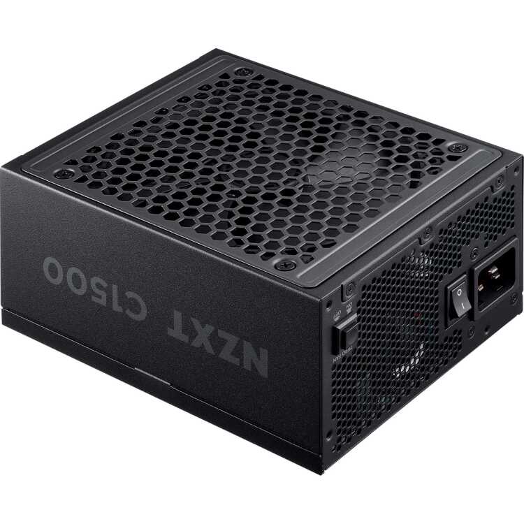 NZXT C1500 Platinum voeding 6x PCIe, 2x 12VHPWR, Kabelmanagement