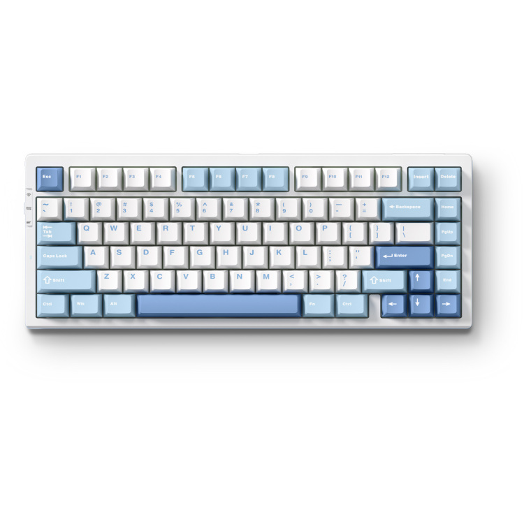 MCHOSE G75 Pro Tri-mode Gasket Structuur Mechanisch gaming toetsenbord gaming toetsenbord 75%, RGB, hot swap, PBT Double-Shot, 2.4 GHz / USB-C / Bluetooth