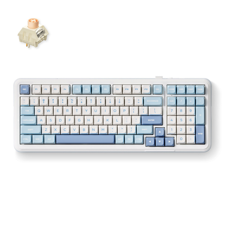 MCHOSE K99 SkyBlue Icy Cream HS WL US toetsenbord