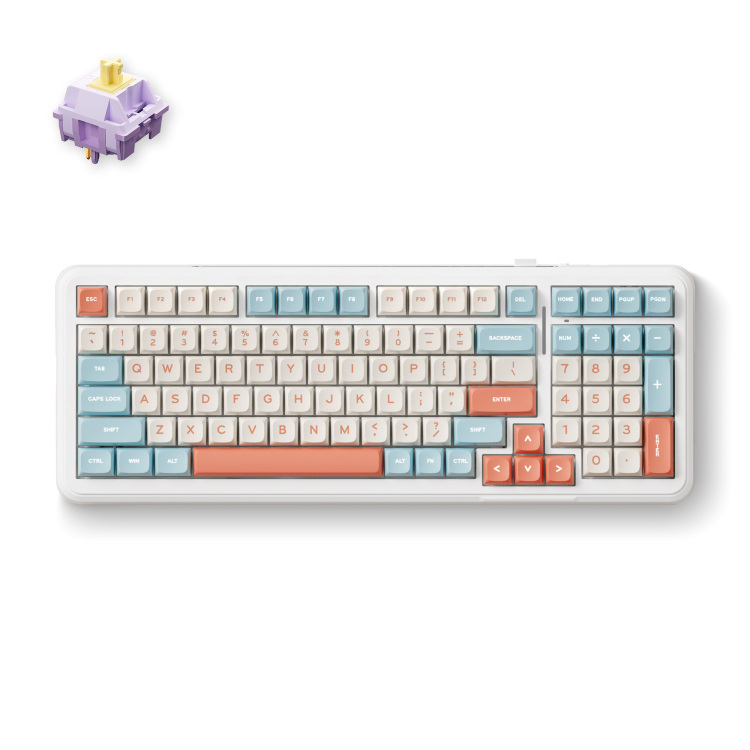 MCHOSE K99 Hor/Orange Hyacinth HS WL US toetsenbord