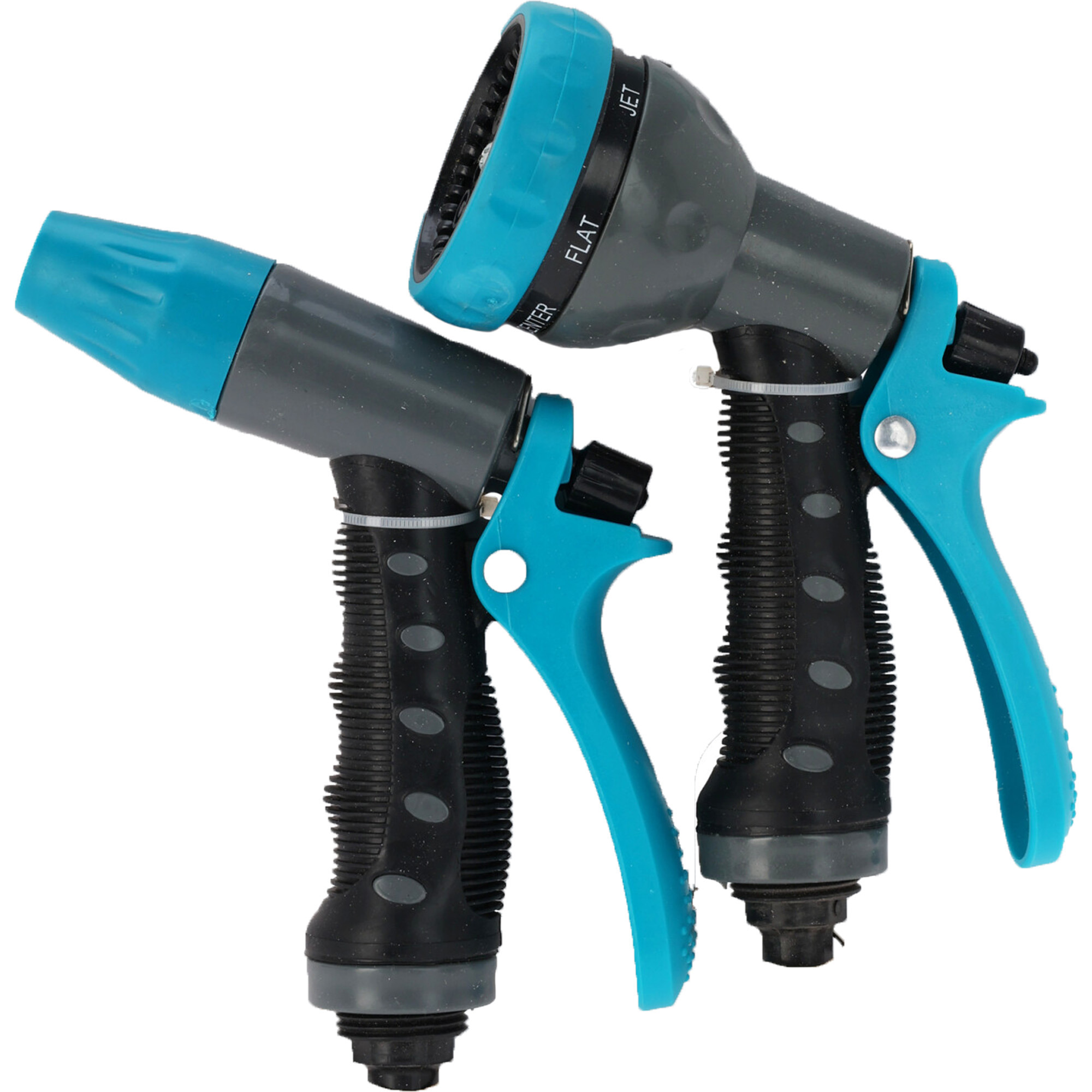 Sproeikop tuinslang set - 2-delig - spuitpistool en broeskop - 7 standen -