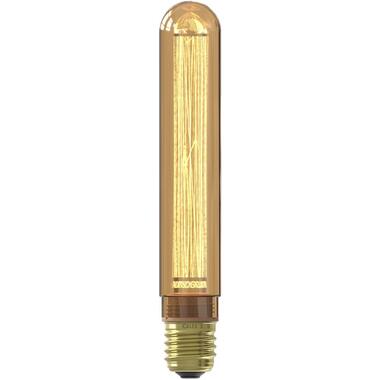 LED glasvezel buislamp dimbaar goud E27 2.3W - Leen Bakker