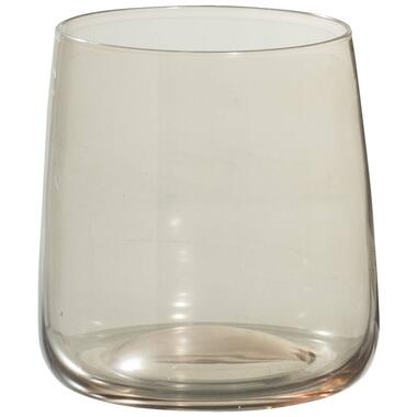 Waterglas Ivy - bruin - 340 ml - Leen Bakker