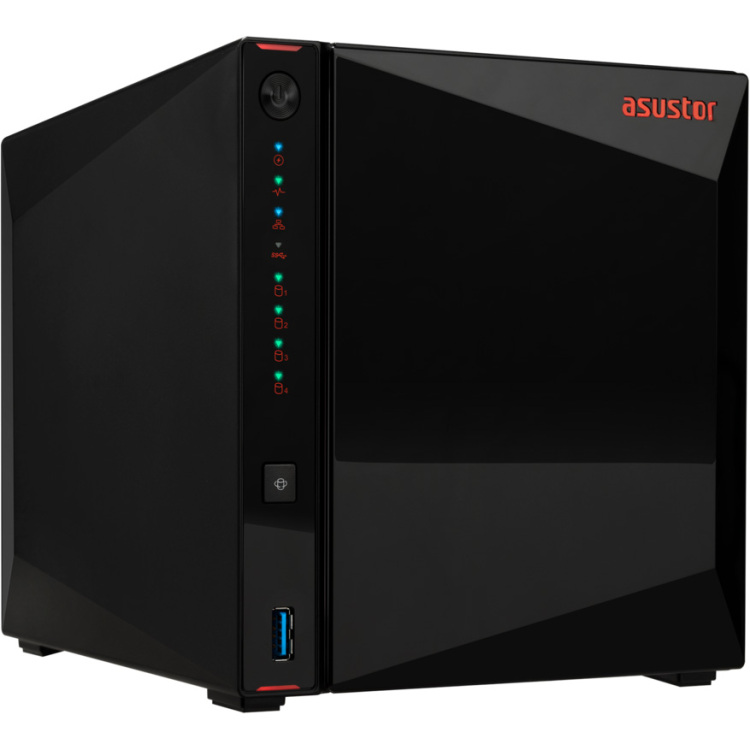 Asustor Nimbustor 4 AS5404T nas 2x LAN, USB, HDMI