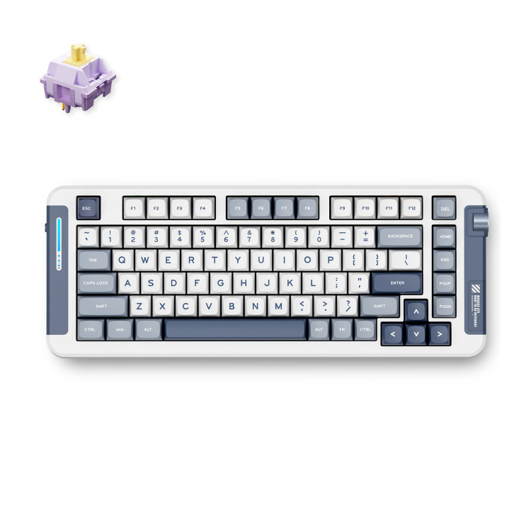 MCHOSE X75V2 NavyBlue Hyacinth HS WL US toetsenbord