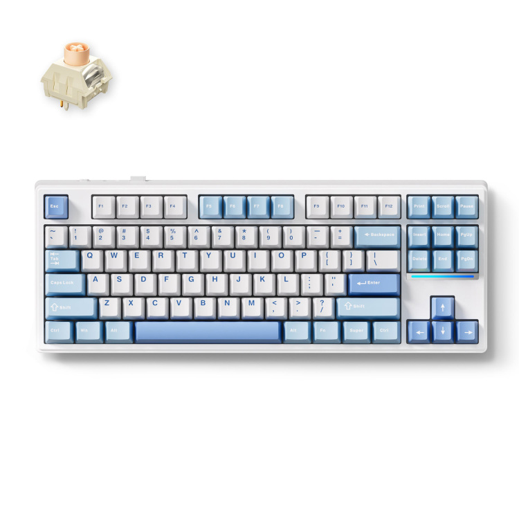MCHOSE K87 Blue Ice HS WL US toetsenbord