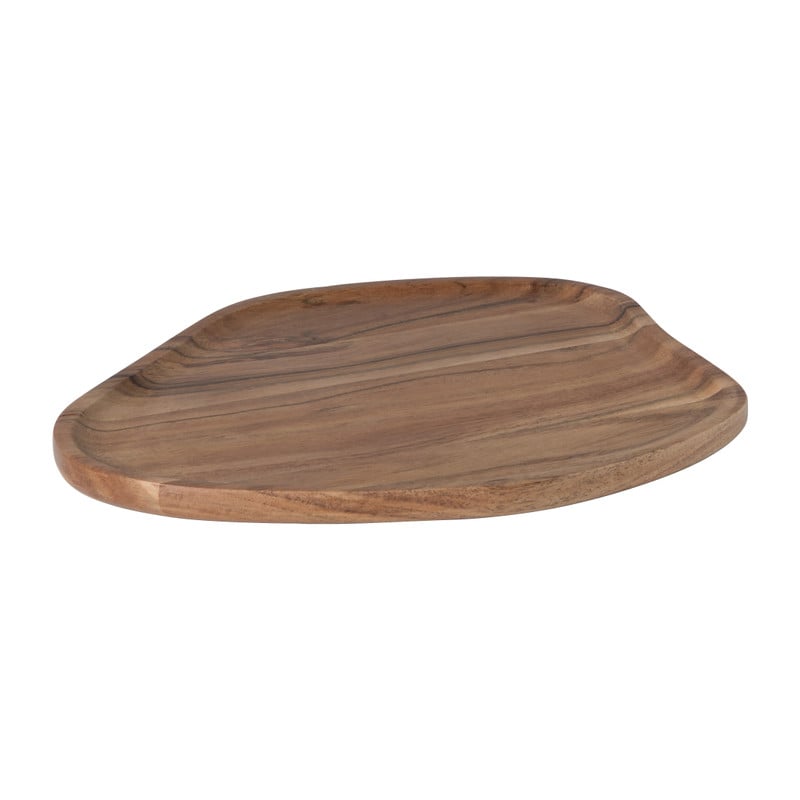 Borrelplank organisch - acaciahout - 32x18 cm