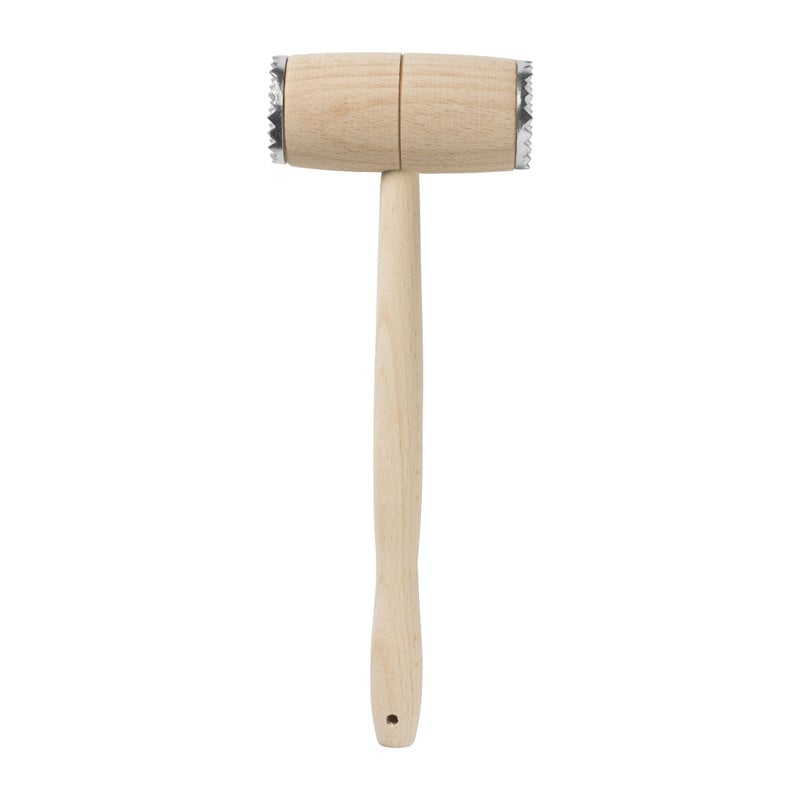 Vleeshamer - hout - 29.5 cm