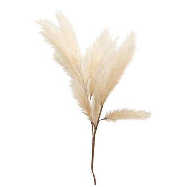 Kunsttak Pluim - off-white - 115 cm - Leen Bakker